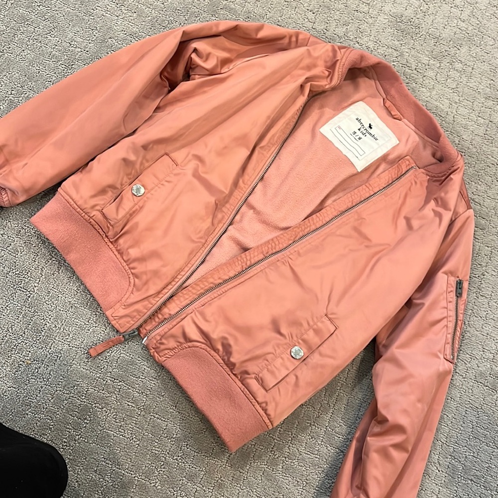 Abercrombie kids bomber jacket
